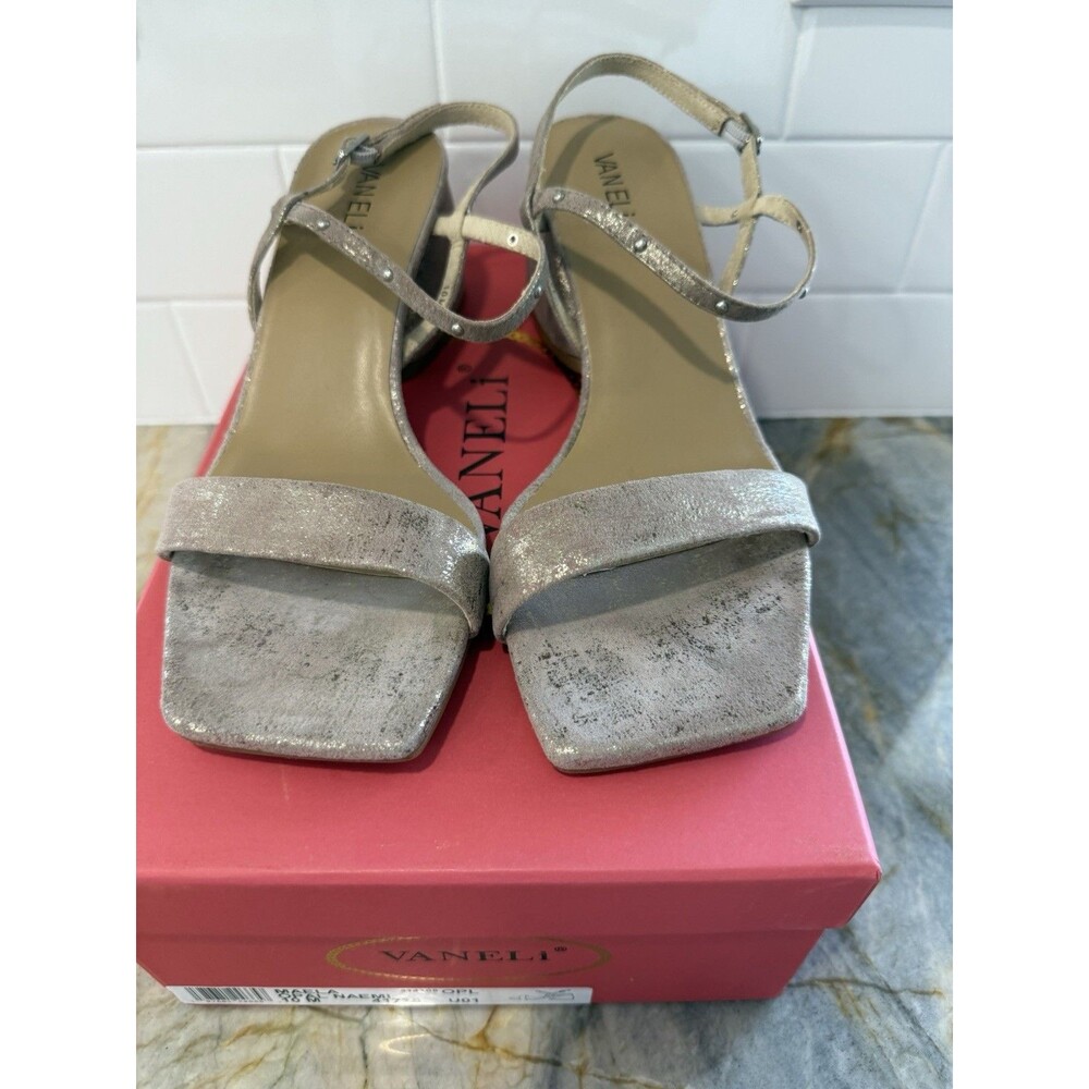 VANELi Women's Leather Sandals‎ Marla Opal Nami Size 10 M MRSP $195